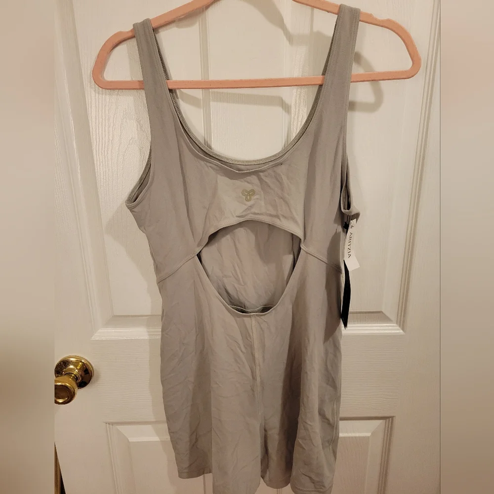 Aritzia Beige Gray Golden Butter Jumpsuit - Picture 2 of 3